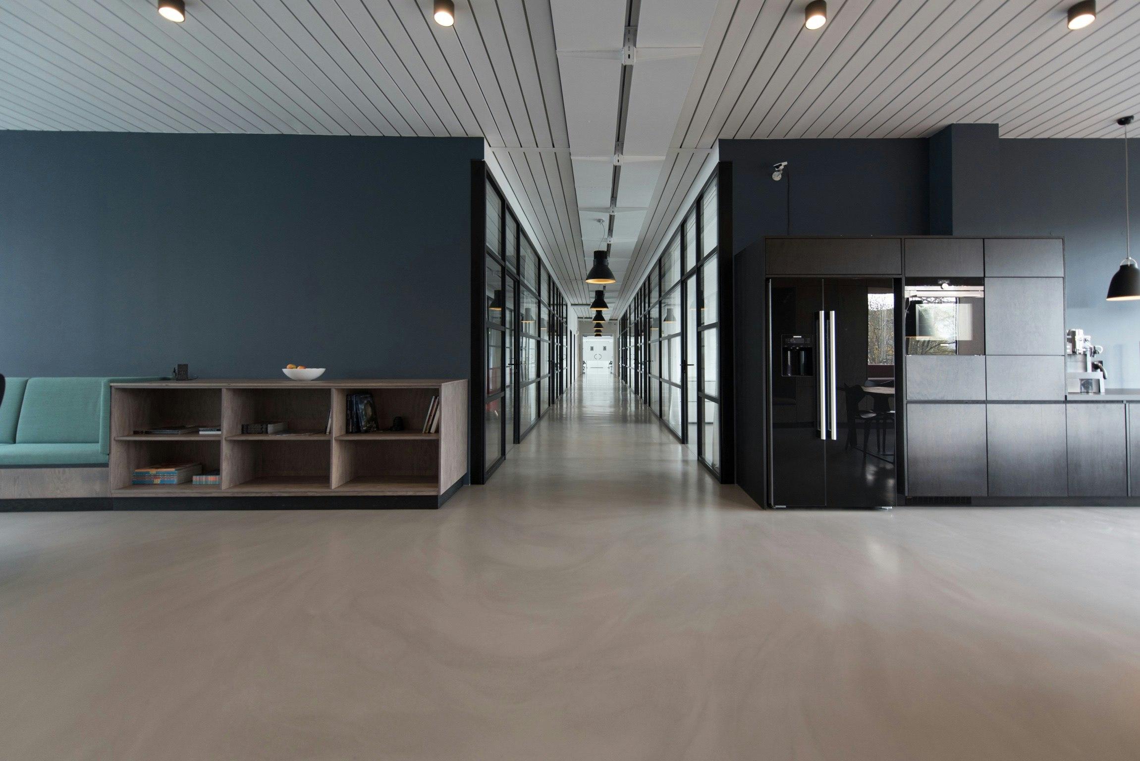 Modern Digital Marketing Agency Office